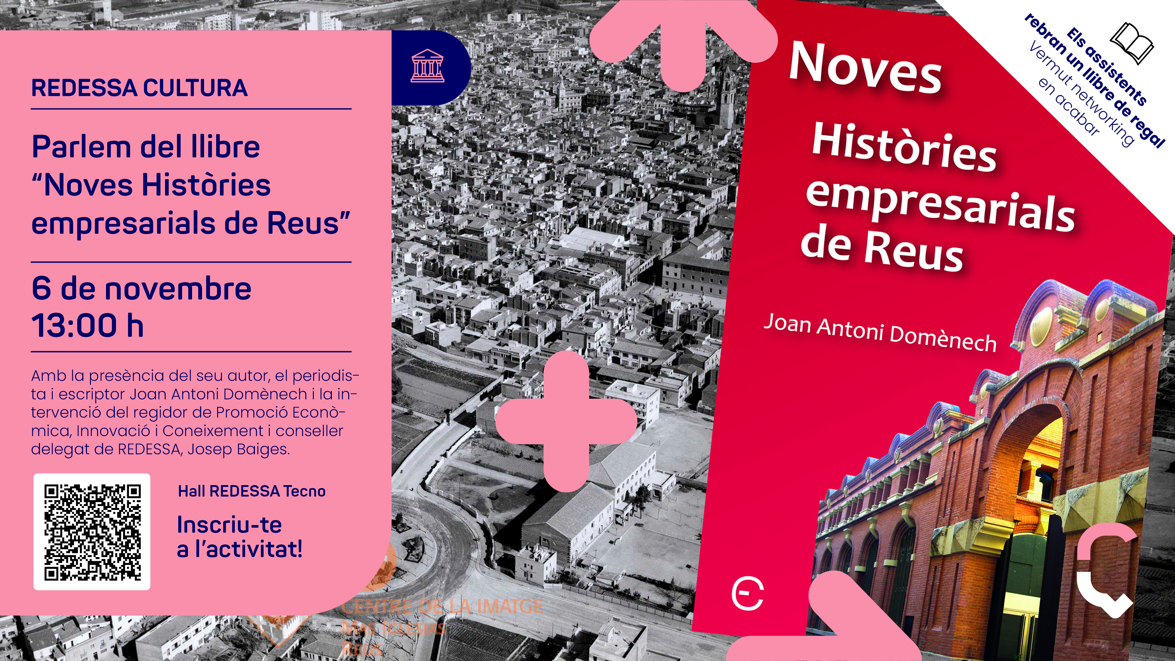 Presentació llibre Noves Històries empresarials de Reus