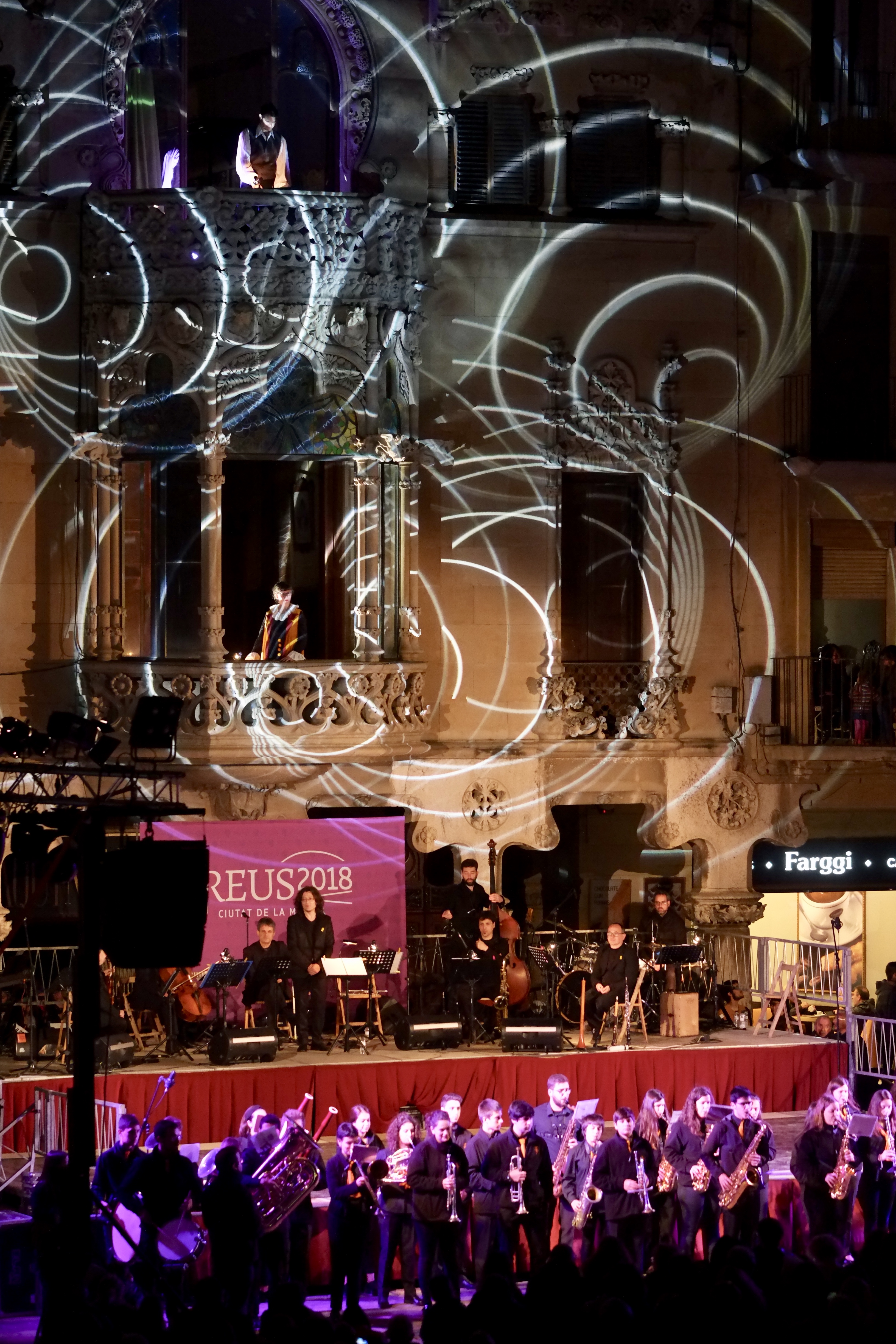 La Casa Navàs va ser una de les protagonistes de la inauguració de Reus Ciutat de la Música 2018