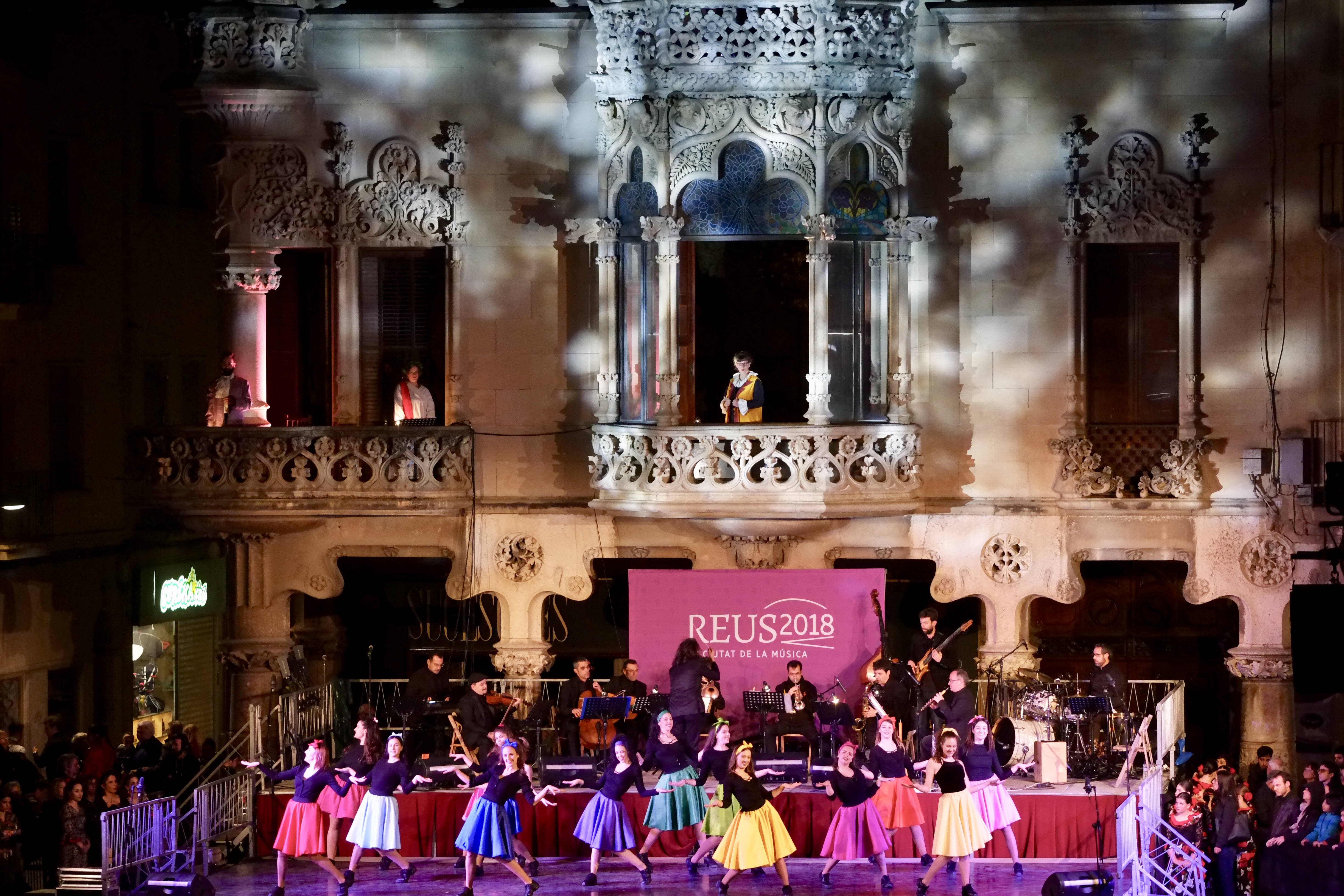 Inauguració Reus Ciutat de la Música 2018 - Les escoles de dansa de la ciutat també hi participen