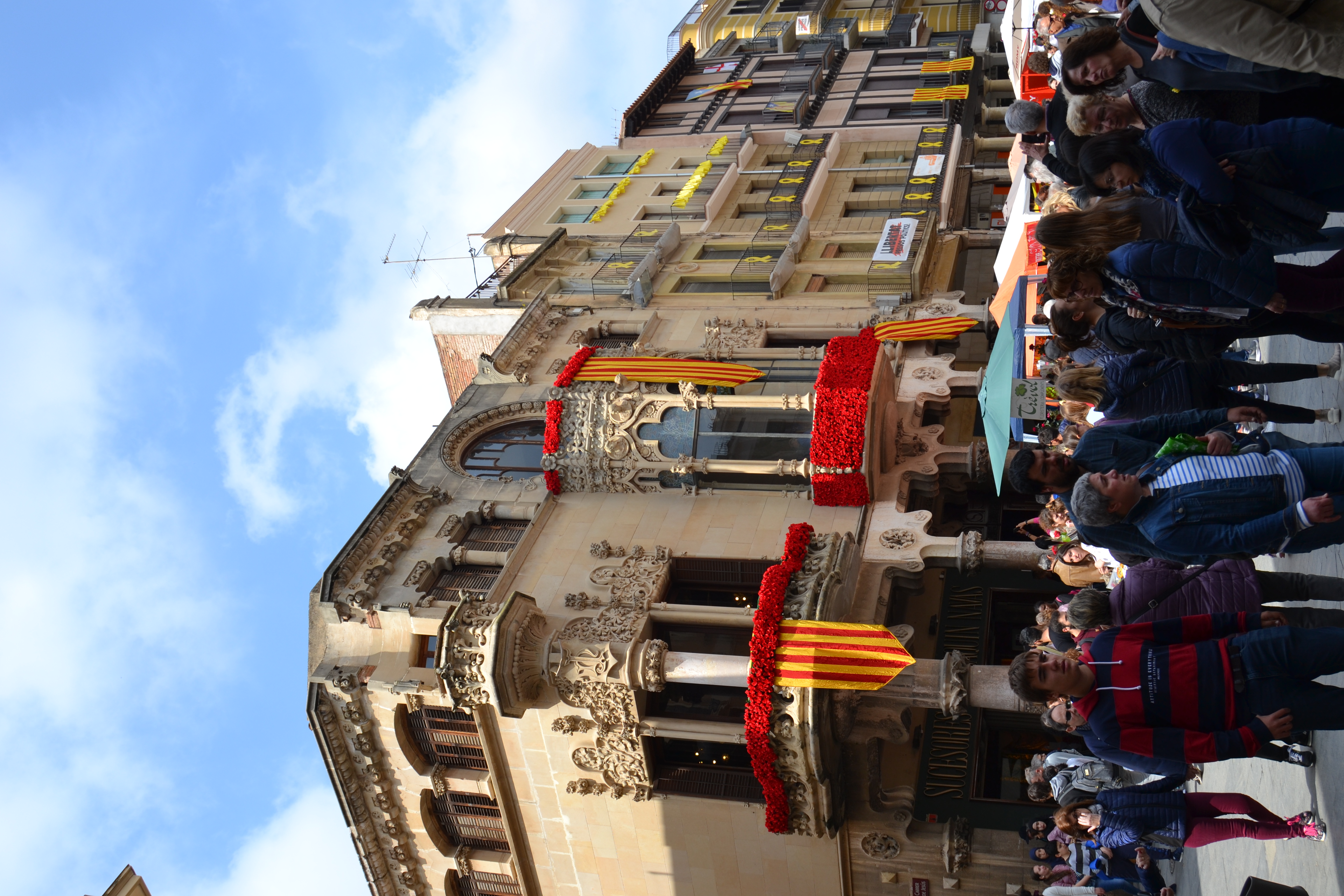 Imatge façana Casa Navàs Sant Jordi 2019 Reus