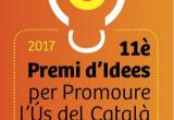 Cartell de l’11è Premi d’Idees per Promoure l’Ús del Català