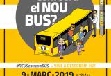 Cartell dels nous autobusos