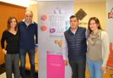 Imatge de la presentació de la Bicicletada popular solidària a benefici de Fundació Noelia prevista a Reus el 19 de març de 2