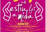 Cartell Un Estiu Fet a Mida Reus 2019