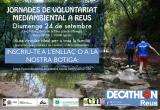 Cartell jornada voluntariat mediambiental reus