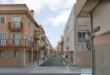 Recreació carrer Alt de Sant Pere després de la reforma