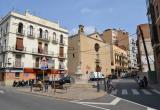 Imatge de l'estat actual de la plaça de la Sang de Reus