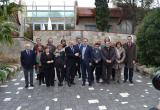 Imatge de l'acte de signatura de l'acord entre l'Ajuntament de Reus i el Consell Comarcal del Baix Camp