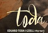 Cartell de l'exposició sobre Eduard Toda que es podrà veure a l'Alguer