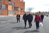 Foto de la visita a l'aparcament del barri Gaudí