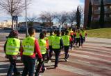 Foto d'una activitat de mobilitat segura