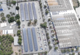 Instal·lació solar fotovoltaica dipòsit de vehicles