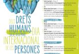 Cartell Dia dels drets humans i Dia internacional de les persones migrades 2024