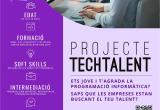 Cartell Techtalent 2a edició