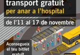 Cartell segona setmana de bis gratuït a l'Hospital