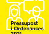 Cartell de l'audiència pública sobre Pressupost i Ordenances fiscals 2021