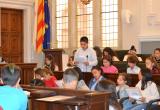 Imatge d'arxiu d'un Consell d'Infants al Saló de Plens