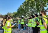 Alumnes de l'escola Elisabeth de Salou visiten la Boca de la Mina