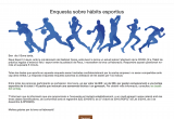 Enquesta hàbits esportius