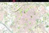 Mapa punts recàrrega vehicles Geoportal