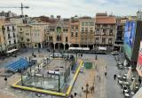 Pista de pàdel a la plaça del Mercadal