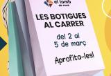 Cartell de les Botigues al carrer