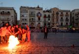 Tronada de Sant Pere encesa per l'alcalde Carles Pellicer i els presidents del Seguici Festiu