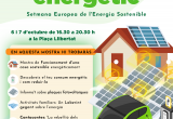 Cartell de la Mostra d’estalvi i gestió energètica sostenible