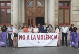 Minut de silenci per condemnar el feminicidi a Salou