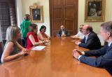 Visita institucional de Ministre de Cultura i Esports, Miquel Iceta
