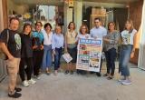 Equip de la Xarxa de Centres Cívics amb la regidora Mar Escoda