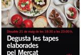 Cartell de la 6a edició de «Menja't el Mercat»