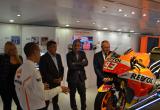 Imatges de la visita a la mostra Repsol Racing Tour