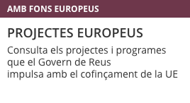 Accede a Proyectos con financiación europea