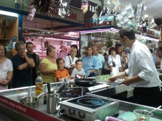 Taller de cuina amb Isma Pradors al Mercat Central