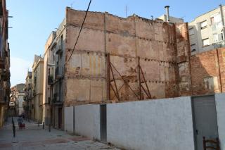 Les cases enderrocades del carrer de la Girada