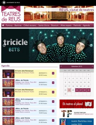 Web Teatres de Reus