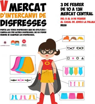 Cartell del mercat d'intercanvi de disfresses