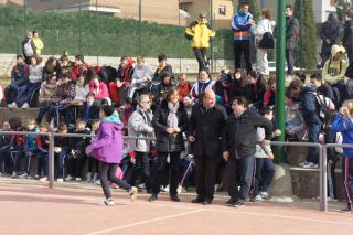 Les autoritats del Baix Camp a l'activitat esportiva de Prades.