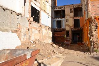 Espai que connectarà el raval Martí folguera amb el carrer Sant Antoni.