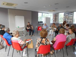 Imatge d'una de les primeres sessions de la programació d'octubre a desembre del Casal de les Dones de Reus