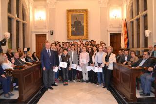 Acte de reconeixement a l’alumnat excel·lent del curs 2014-2015