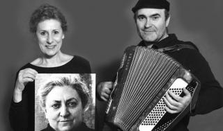 Imatge de l'actriu Carme Sansa que presenta un recital d'homenatge a M. Aurèlia Capmany a la BCR