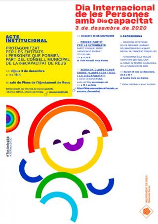 Cartell Dia Internacional de les persones amb discapacitat