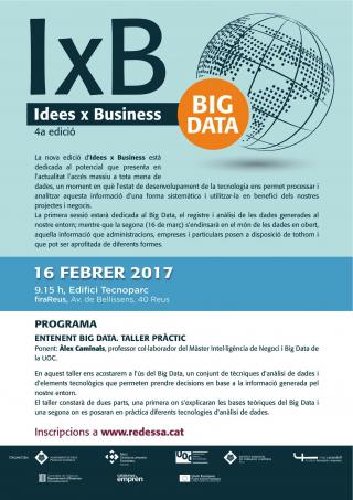 Cartell Idees per Business 2017