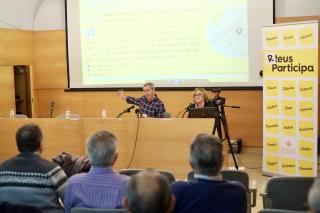 Imatge d'arxiu d'un taller participatiu a l'antic hospital el març passat a l'edició 2018 dels Pressupostos participatius