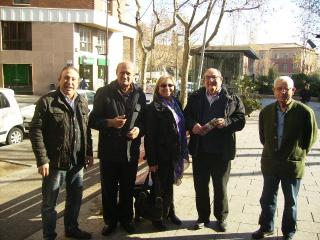 Visita del govern a l’Associació de Veïns Joan Prim