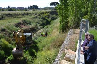 L’Ajuntament inicia els treballs de neteja del barranc de la Mina, al pas per Sol i Vista