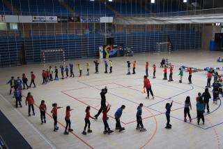 Comença el programa de trobades de patinatge dels centres d'ensenyament del Baix CampPestanyes primàries