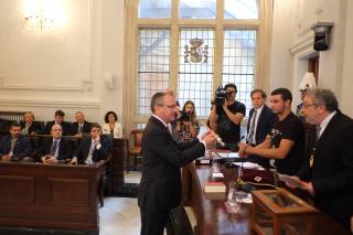 Carles Pellicer, proclamat alcalde de Reus per segon mandat consecutiu